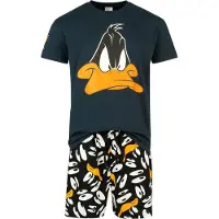 Looney Tunes Pyjama de - Insane Duffy Duck - L - XL - pour Homme - multicolore - Taille L