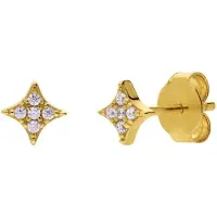 Lucardi Boucles d'oreilles 'Stern' or