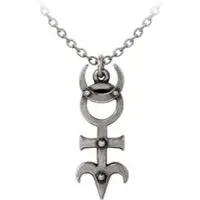 Alchemy Gothic Collier Gothic de - Dr. Dee's Monad - pour Unisexe - couleur argent - Taille Standard