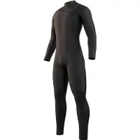 Mystic Majestic 5/4 Mm Long Sleeve Chest Zip Neoprene Suit Marron L Homme
