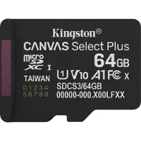 Kingston Microsd Csp G3 150r 64gb Sd Card Clair