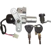 Vparts Honda Dylan 125/150 Ignition Switch Noir