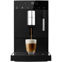 Cecotec Cafetière Compacte Superautomatique avec Cuiseur Vapeur Compact Cremmaet. 1350W, 19 Barres, Système Thermoblock