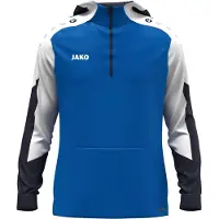 Jako Kinder Zip Hoodie Dynamic - 6770, Couleur:royal/blanc/marine, Taille:140