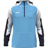 Jako Hoodie Dynamic unisexe - 6770, Couleur:bleu ciel/blanc/marine, Taille:XXL