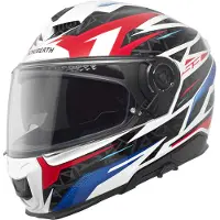 Schuberth Casque S3 Thunder, bleu/rouge, S (55)