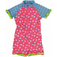 Playshoes Protection UV bleu roi / vert / rose / blanc