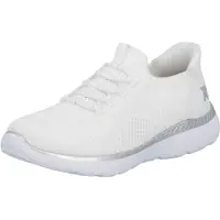 Rieker Damen Slipper Weiß