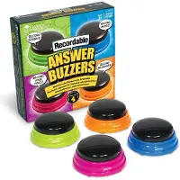 Learning Resources Buzzers avec fonction d'enregistrement