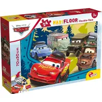 Lisciani Puzzle de sol double face Maxi 24 Cars