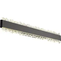 Globo Lampe murale noire Stalagmita 48 cm