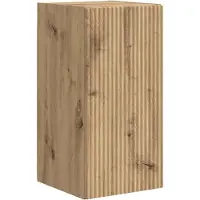 vidaXL Armoire TV murale Artisanat d'art Chêne 30 x 31 x 60 cm