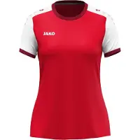 Jako Maillot Femme Dynamic KA - 4270D, Couleur:rouge/blanc/rouge foncé, Taille:M (38/40)