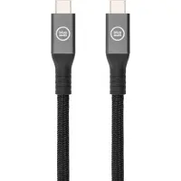 BlueBuilt Câble USB-C vers USB-C 240 W 2 m Nylon Noir