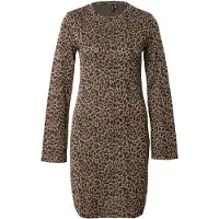 Vero Moda Robe 'VMNELLA' chocolat / noir