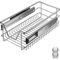 Casaria 2x Tiroir téléscopique rangement pour meuble de 30cm
