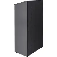 Vevor Pupitre de Conférence 60 x 36 x 120 cm Podium de Présentation en Bois MDF Plan Incliné avec Étagère de Stockage et 4 Roulettes Lutrin pour Présentation Réception Bureau École Église Restaurant