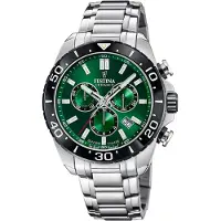 Festina Montre à affichage analogique vert