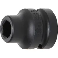 Bgs Douille ? choc 6 pans carr? 12.5 mm 1/2" taille 9 mm