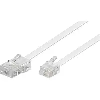 Pro Câble RJ11 à RJ45 - 6 mètres - Blanc -