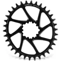 Garbaruk Bb30 Short Spindle Oval Chainring Argenté 34t