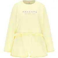 MO Tenue d'intérieur jaune pastel / rose / noir / blanc