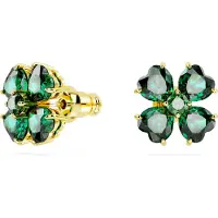 Swarovski Boucles d'oreilles 'Idyllia' or / vert