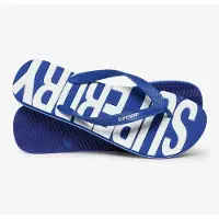 Superdry Core Logo Flip Flops Bleu EU 42-43 Homme