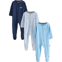 Ted Baker Pyjama bleu marine / bleu clair / blanc