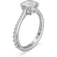 Swarovski Bague argent / transparent