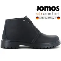 Jomos Alpina Boots - Bottes d'hiver fourrées en peau d'agneau pour hommes - Cuir noir 456506-40-000 , EU 49 UK 13.5