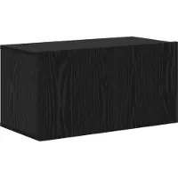 vidaXL Ensemble de meubles TV 10 pcs noir aspect chêne 30,5 x 30 x 90 cm