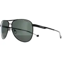 Polaroid Lunettes de Soleil PLD 2160/G/S/X 62/13/140 MATTE BLACK/GREEN POLARIZED acier homme PLD 2160/G/S/X