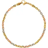 Gaya Bracelet or / or rose / argent