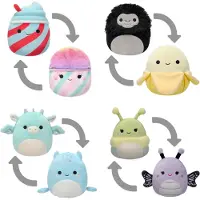 Squishmallows Peluche Flip A Mallows De Tucker Et Bevin 13 Cm