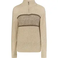 MO Pull-over 'Rovic' beige / beige foncé