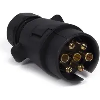 Benson Fiche Remorque 7 Pôles Connecteur électrique Robuste Pour Remorques Et Véhicules -