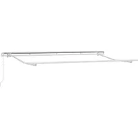 vidaXL Store rétractable Anthracite 400 x 200 cm Tissu