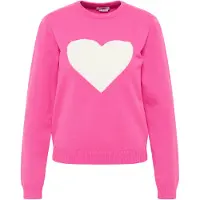 MO Pull-over 'Nolie' fuchsia / blanc