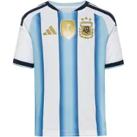 Adidas T-Shirt fonctionnel 'Argentina 26 Home' marine / bleu clair / or / blanc