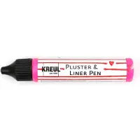 Kreul Pluster & Liner Pen, 29 ml, neonpink