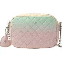 Mymo Sac à bandoulière jaune pastel / menthe / rose