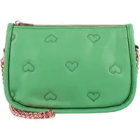 Mymo Sac à bandoulière or / jade