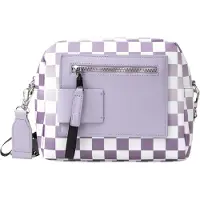 Mymo Sac à bandoulière lavande / blanc cassé