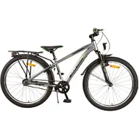 Volare Vélo enfant Cross - Garçons - 24 pouces - Gris foncé - 3 vitesses