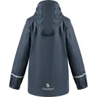 Schmuddelwedda Veste fonctionnelle bleu nuit / safran / gris / blanc