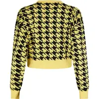 Mymo Cardigan jaune / noir