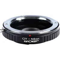 K&F Concept Adaptateur d'objectif K&F Contax Yashica - Nikon F (avec lentille)