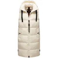 NAVAHOO Gilet 'Schnuffelchen' blanc