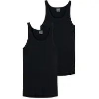 Schiesser Maillot de corps noir